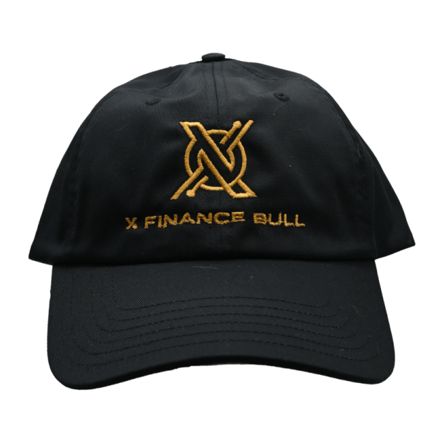Black Hat - xFinanceBull Embroidered Branding Cap - Image 4