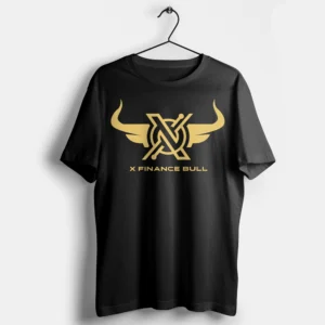 xFinanceBull T-Shirt (Black)– Confidence in Every Stitch
