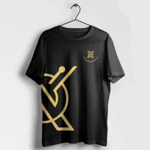 xFinanceBull Embroidery T-Shirt (Black) – Confidence in Every Stitch