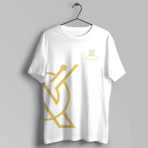 xFinanceBull Embroidery T-Shirt (White) – Confidence in Every Stitch