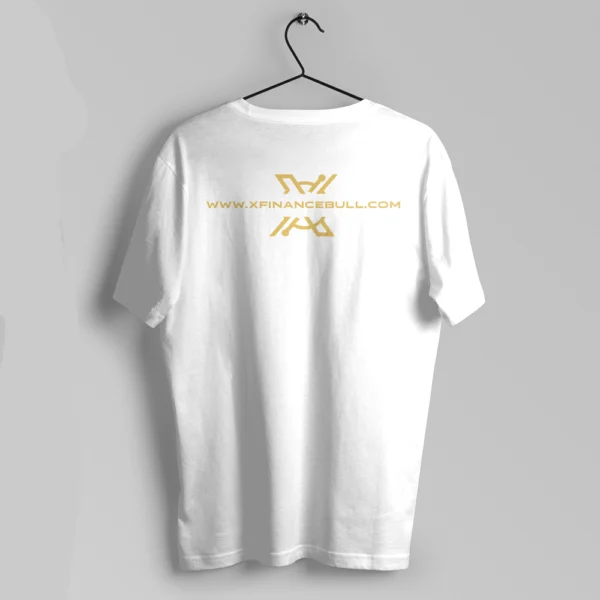 xFinanceBull T-Shirt (white)– Confidence in Every Stitch - Image 2